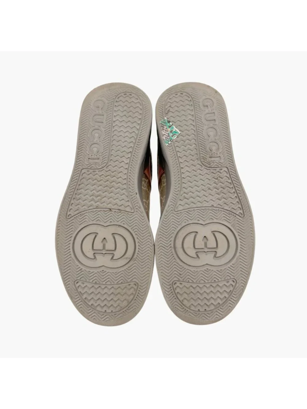 Gucci Beige GG Monogram Canvas Dali Platform Sneakers Size 39 US 9 Women